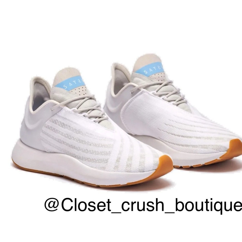 Saysh Women's White Sneakers